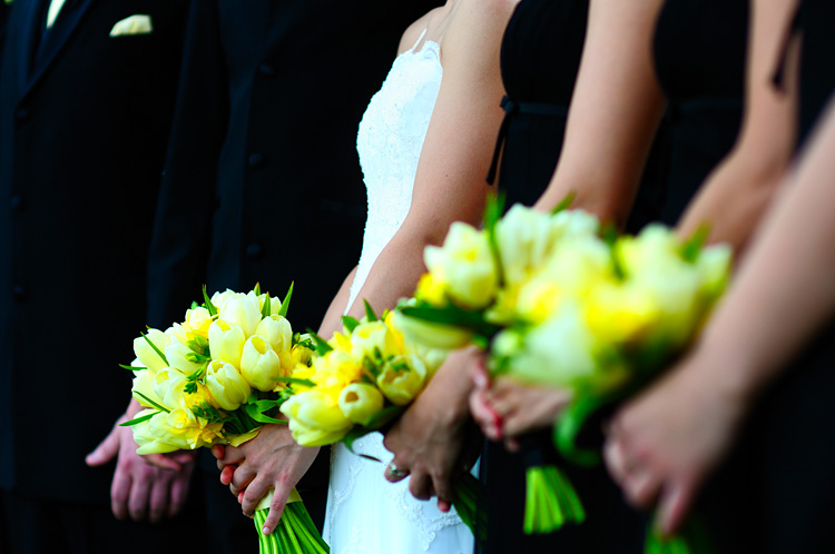 Wedding photo of flowers